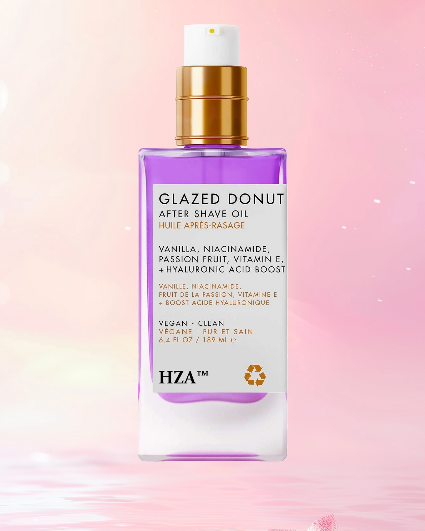 HZA™Soft Serve After Shave Oil - Strawberry & Vanilla Scent